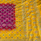 Banarasi Mirror Work Bandhej Soft Silk Saree