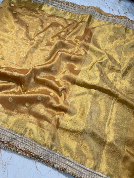 Banarasi Handloom Soft Tissue Silk Saree