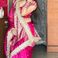 Banarasi Ghunghru and Mirror Work Tissue Silk Saree