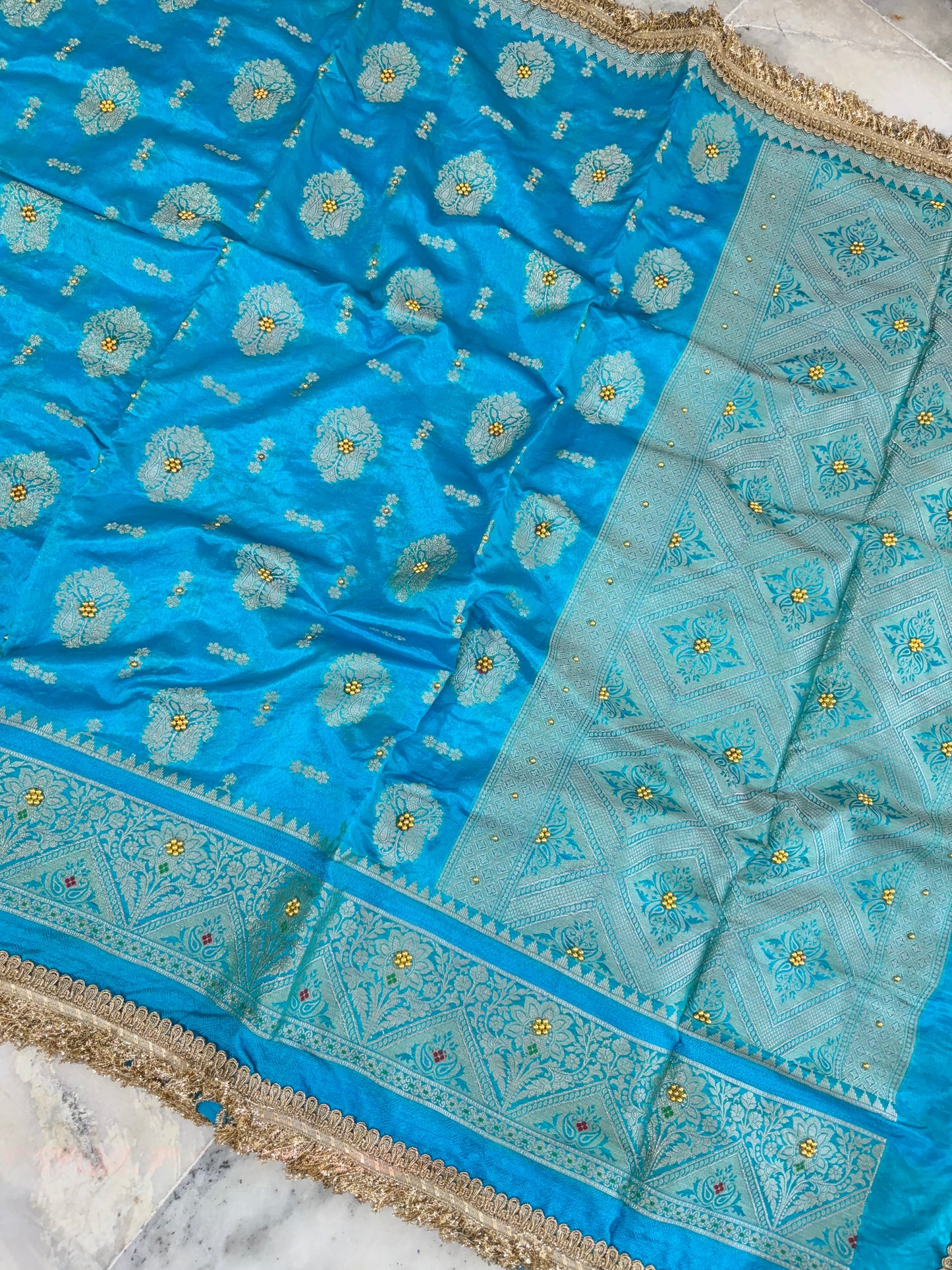 Banarasi Handloom Soft Mango Silk Saree