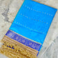 Banarasi Mirror Work Kora Silk Saree