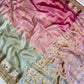 Banarasi Ghunghru and Mirror Work 3d Dye Tissue Silk Saree
