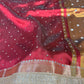 Banarasi Mirror Work Tissue Silk Saree