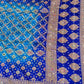 Banarasi Mirror Work Bandhej Soft Silk Saree