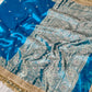 Banarasi Beads Work Tissue Silk Saree