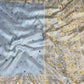 Banarasi handloom tissue silk mirror work saree