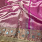 Banarasi Mirror Work Tissue Silk Saree