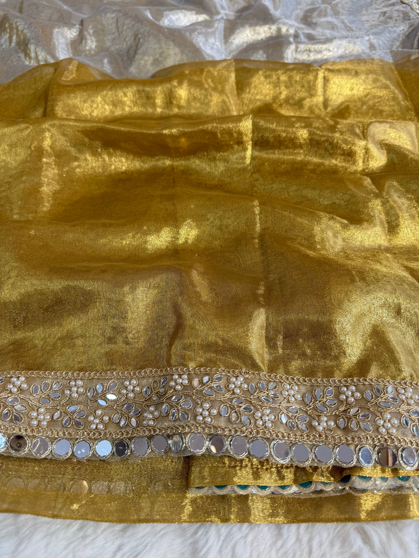 Banarasi Handloom Soft Tissue Silk Saree