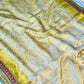 Banarasi Handloom Bridal Wear Soft Silk Saree