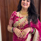 Banarasi Ghunghru and Mirror Work Tissue Silk Saree