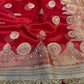 Banarasi Mirror Work Tissue Silk Saree