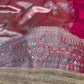 Banarasi Mirror Work Tissue Silk Saree