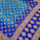 Banarasi Mirror Work Bandhej Soft Silk Saree