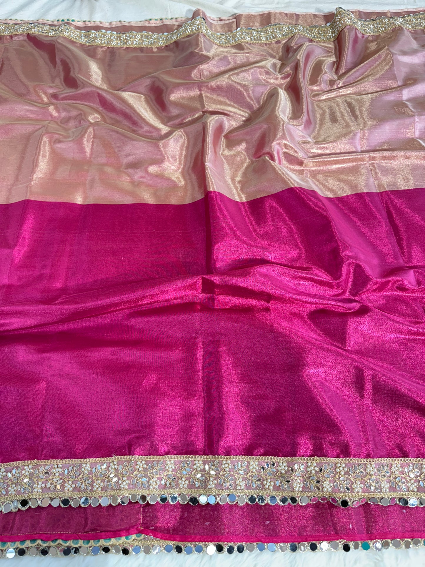 Banarasi Handloom Soft Tissue Silk Saree