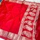 Banarasi Khaddi Semi Georgette Silk Saree