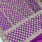 Banarasi Mirror Work Bandhej Soft Silk Saree
