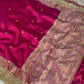 Banarasi Ghunghru and Mirror Work Tissue Silk Saree