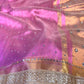 Banarasi Mirror Work Tissue Silk Saree