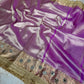 Banarasi Mirror Work Tissue Silk Saree