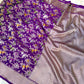Banarasi Handloom Mushroo Silk Saree