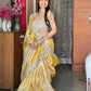 Banarasi Mirror Work Tissue Silk Saree