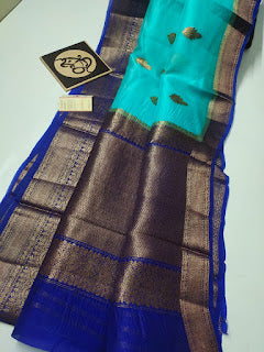 Banarasi Handloom Soft Kora Silk Saree