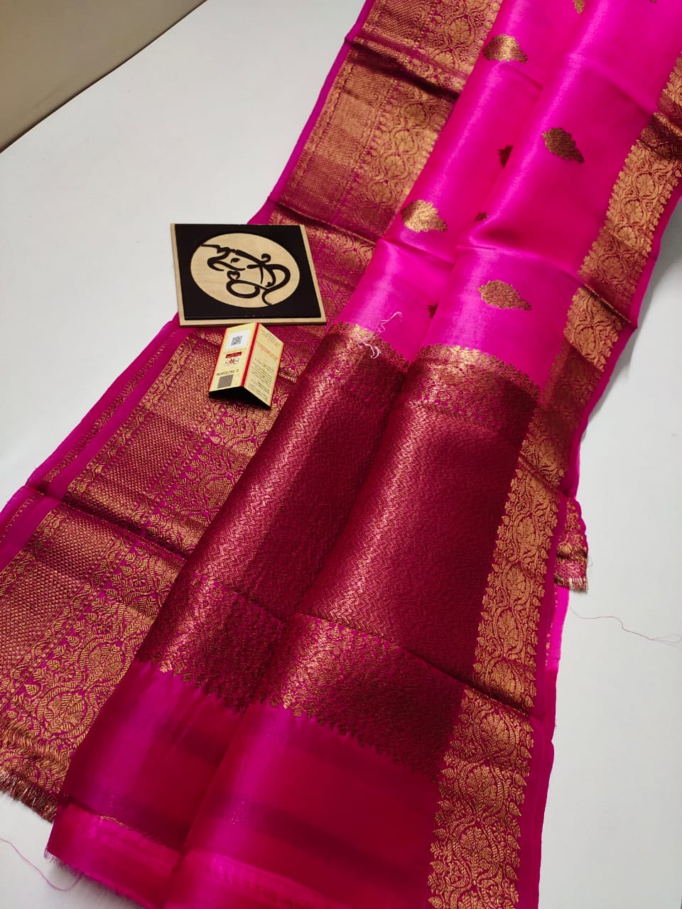 Banarasi Handloom Soft Kora Silk Saree