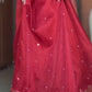 Banarasi Mirror Work Tissue Silk Saree