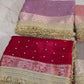 Banarasi Mirror Work Tissue Silk Saree