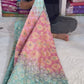 Banarasi Mirror Work Bandhej Soft Silk Saree
