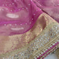 Banarasi Handloom Pearl Work Tissue Silk Saree