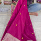 Banarasi Ghunghru Work Tissue Silk Saree