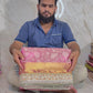 Banarasi Handloom Bridal Wear Soft Silk Saree