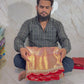 Banarasi Handloom Bridal Wear Soft Silk Saree