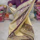 Banarasi Mirror Work Tissue Silk Saree