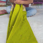 Banarasi Ghunghru and Mirror Work Kora Silk Saree