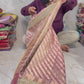 Banarasi Mirror Work Tissue Silk Saree
