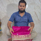 Banarasi Mirror Work Tissue Silk Saree