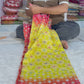 Banarasi Mirror Work Bandhej Soft Silk Saree