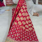 Banarasi Mirror Work Bandhej Soft Silk Saree