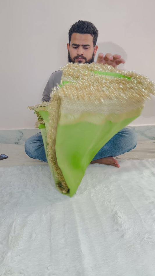 Banarasi Handloom Soft Tissue Silk Saree