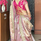 Banarasi Mirror Work Tissue Silk Saree