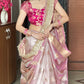 Banarasi Mirror Work Tissue Silk Saree