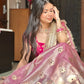 Banarasi Mirror Work Tissue Silk Saree