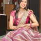 Banarasi Mirror Work Tissue Silk Saree
