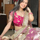Banarasi Mirror Work Tissue Silk Saree