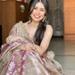 Banarasi Mirror Work Tissue Silk Saree