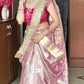 Banarasi Mirror Work Tissue Silk Saree
