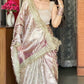Banarasi Mirror Work Tissue Silk Saree