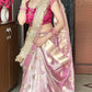 Banarasi Mirror Work Tissue Silk Saree